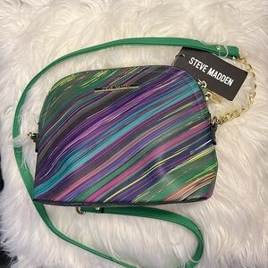 STEVE MADDEN MULTICOLOR CROSS BODY BAG